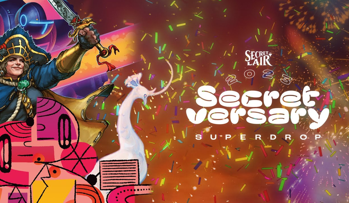 Magic: The Gathering : Le Secret Lair Secretversary Superdrop 2023 est désormais disponible