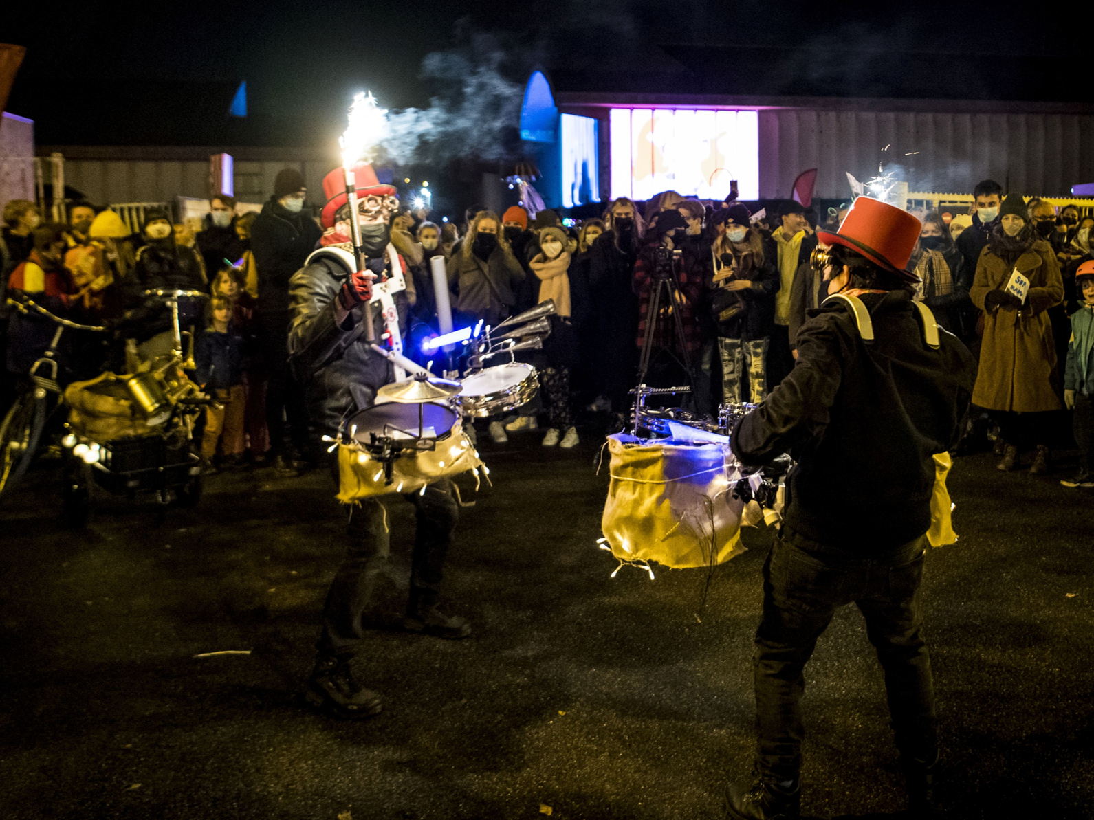Parade Noorderlicht trekt door Antwerpen Noord