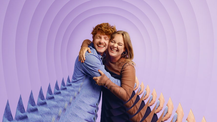 Thibault Christiaensens & Fien Germijns © Studio Brussel