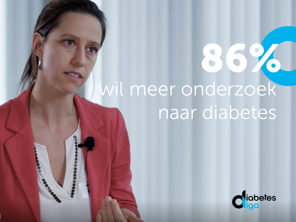 Michèle Morel uit Brussel vraagt meer aandacht voor diabetesonderzoek