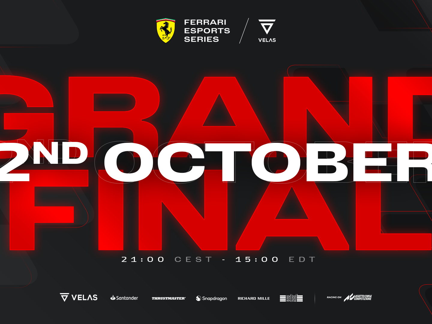 Ferrari Velas Esports Series - Un champion à couronner