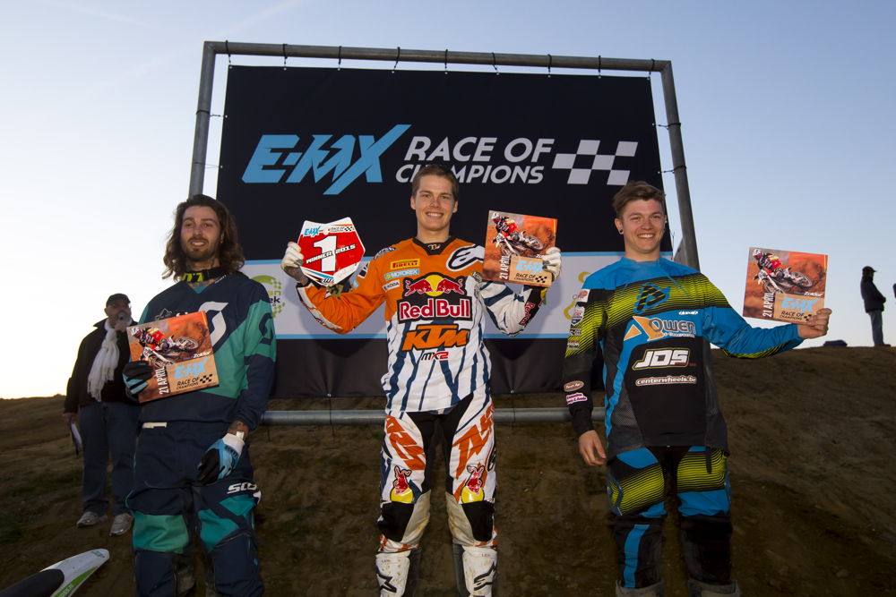 Start EMX Race of Champions podium 2015, credit: CDS