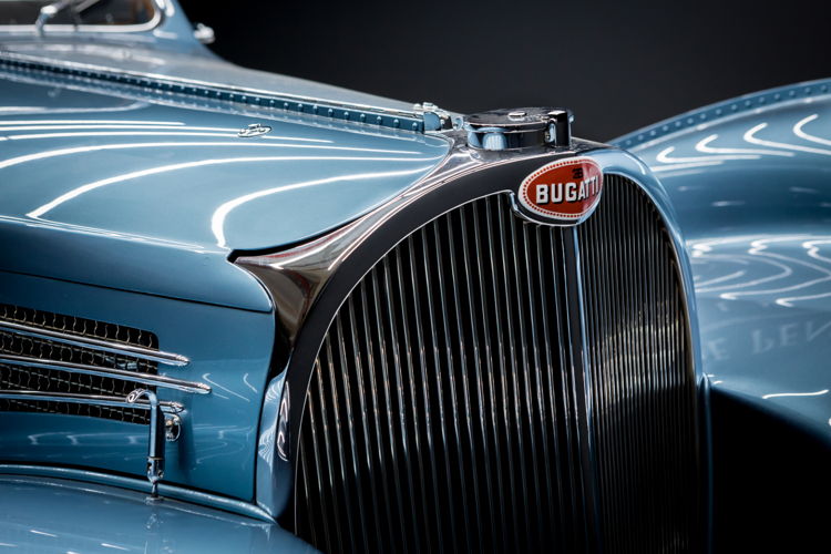 3. Bugatti engine: "Powered by a supercharged engine, the Bugatti was considered by many to be the first supercar ever made."
Photo credit Cedric Canezza