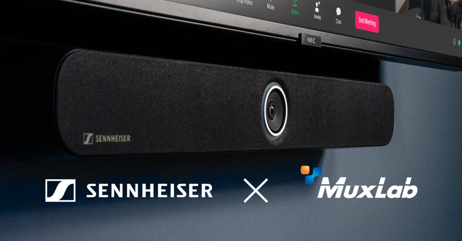 Partner announcement: MuxLab and Sennheiser Validate Interoperability for Seamless Meeting Room Integration