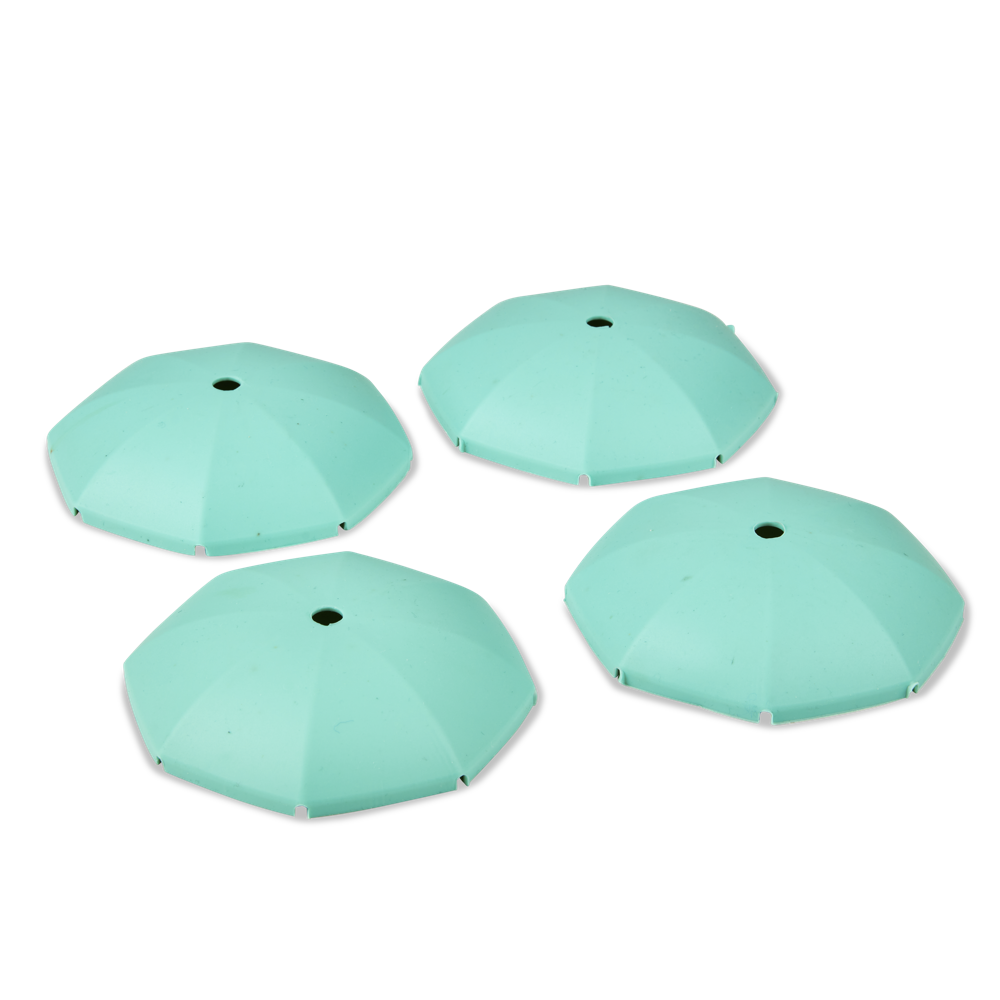 REFRESH S/4 GLASS COVERS AQUA_dia10,5x2,5cm/pc, 22,9g_Silicone_€3,95