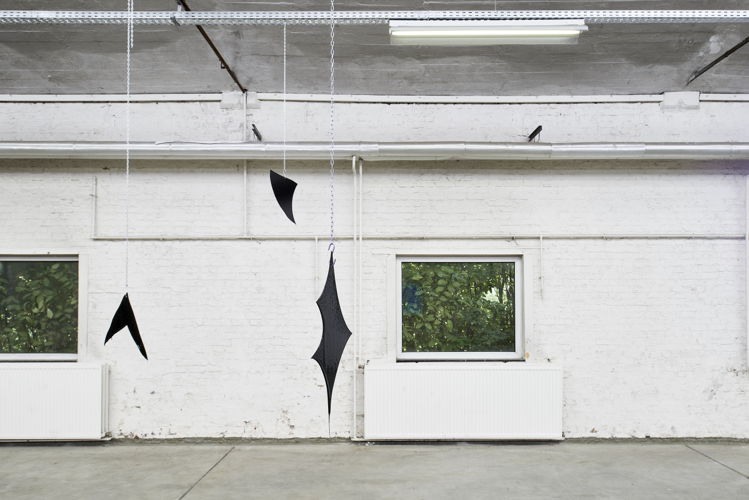 10. Installation view of Tarek Lakhrissi, HORN IS A THORN IS A HORN, at Horst, Flying on the Raven's Wing, 2021. Image by Matthijs van der Burgt