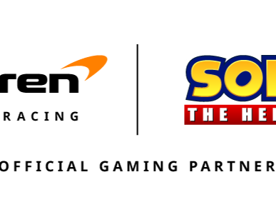 McLaren Racing and SEGA® announce partnership with Sonic the Hedgehog™