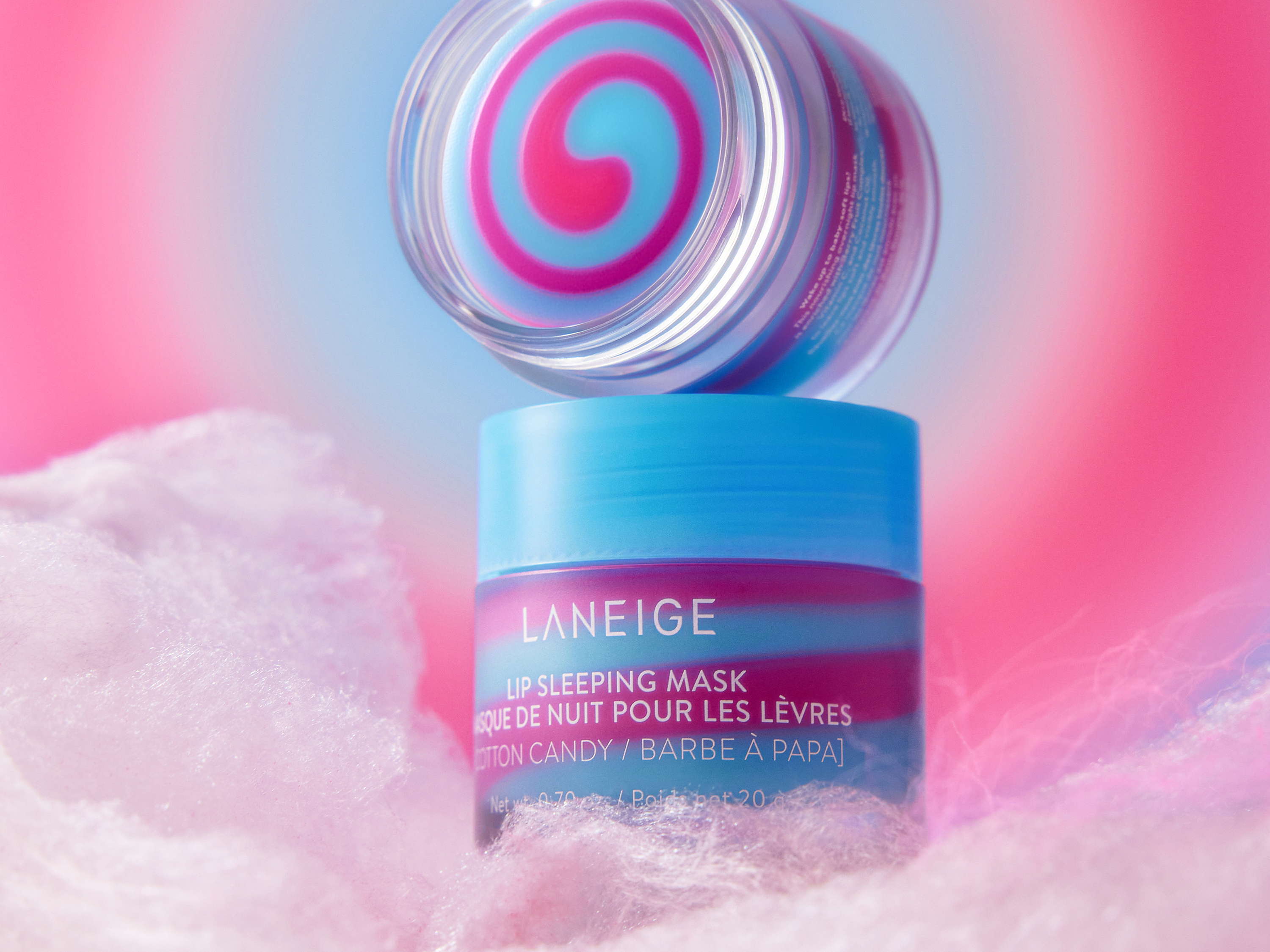 DULCES SUEÑOS PARA TUS LABIOS: DESCUBRE EL COTTON CANDY LIP SLEEPING MASK DE LANEIGE  