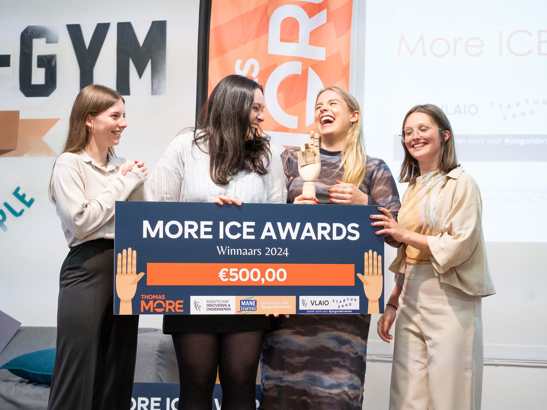 Thomas More-hogeschool bekroont innovatietalent tijdens More ICE Awards