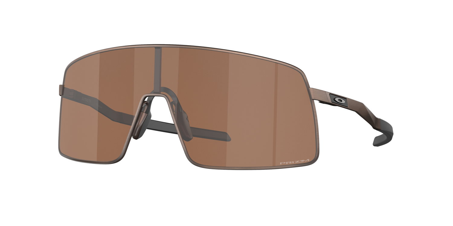OAKLEY SUTRO TI SATIN TOAST WITH PRIZM TUNGSTEN