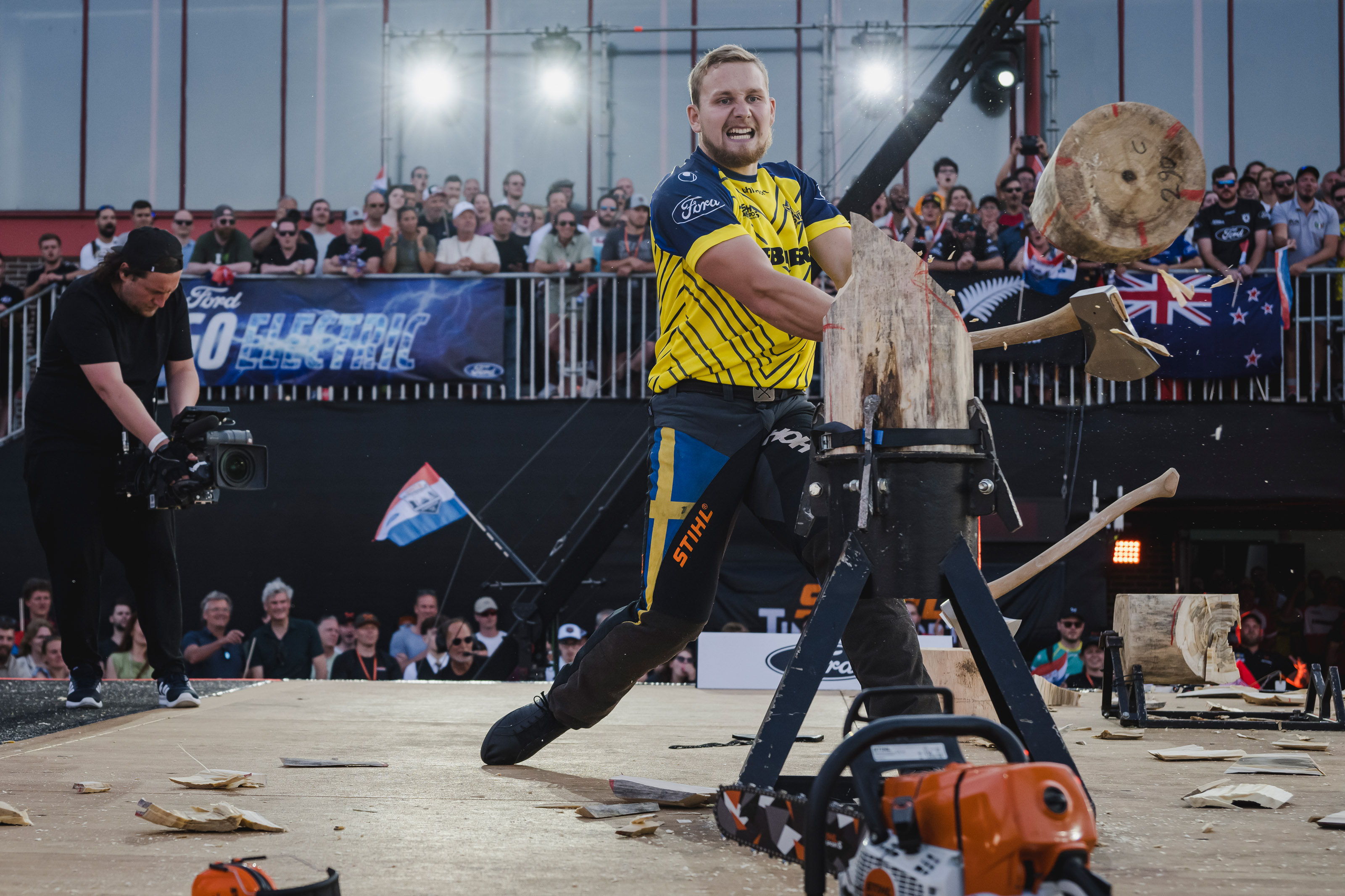 Le Suédois Emil Hansson fera tout pour défendre son titre. Ses capacités exceptionnelles dans l’épreuve du Standing Block Chop devraient notamment lui permettre de tirer son épingle du jeu.
