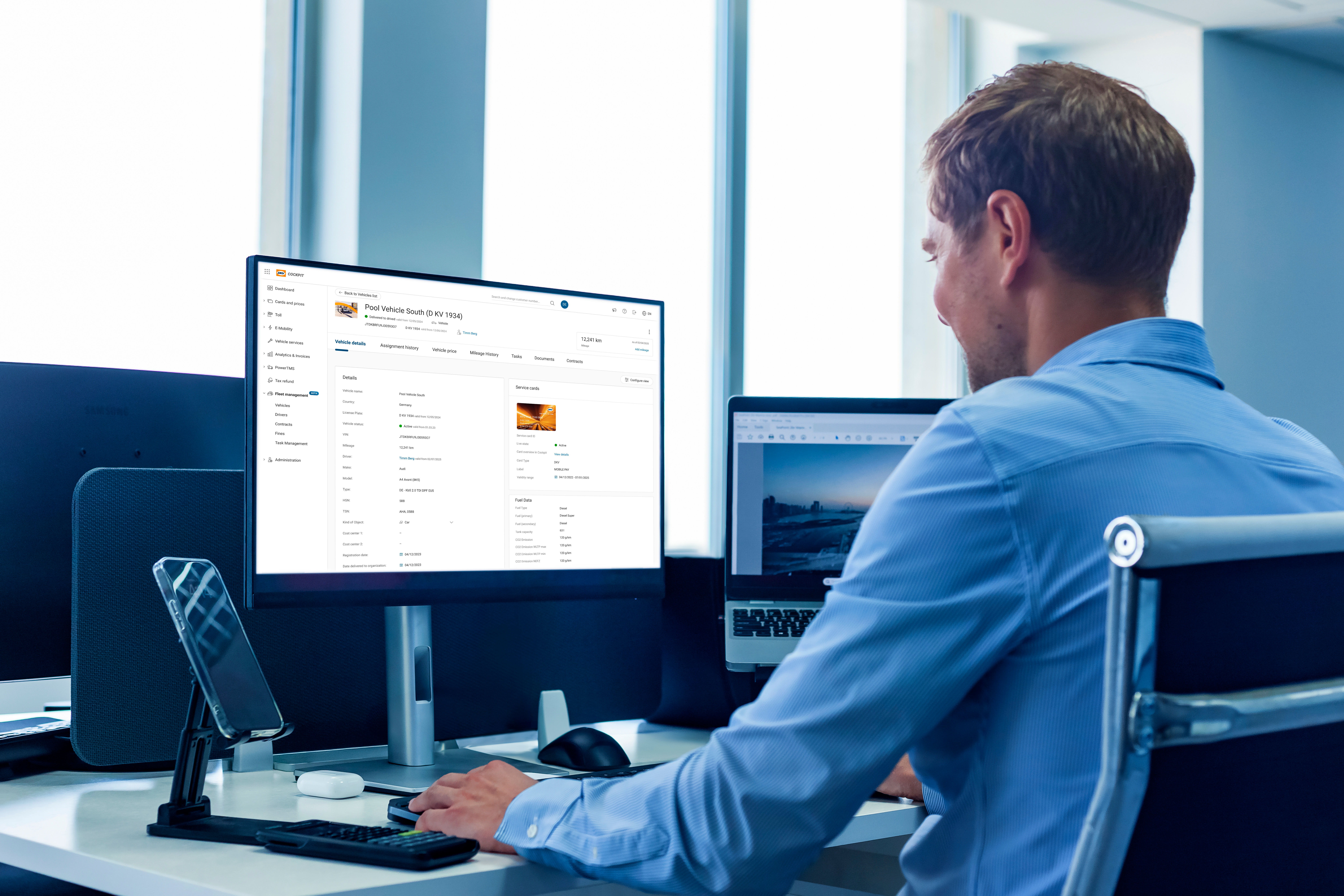 La gestion efficace des flottes encore plus facile : Le nouveau DKV Mobility Fleet Management Software (Photo : DKV Mobility) La gestion efficace des flottes encore plus facile : Le nouveau DKV Mobility Fleet Management Software (Photo : DKV Mobility)