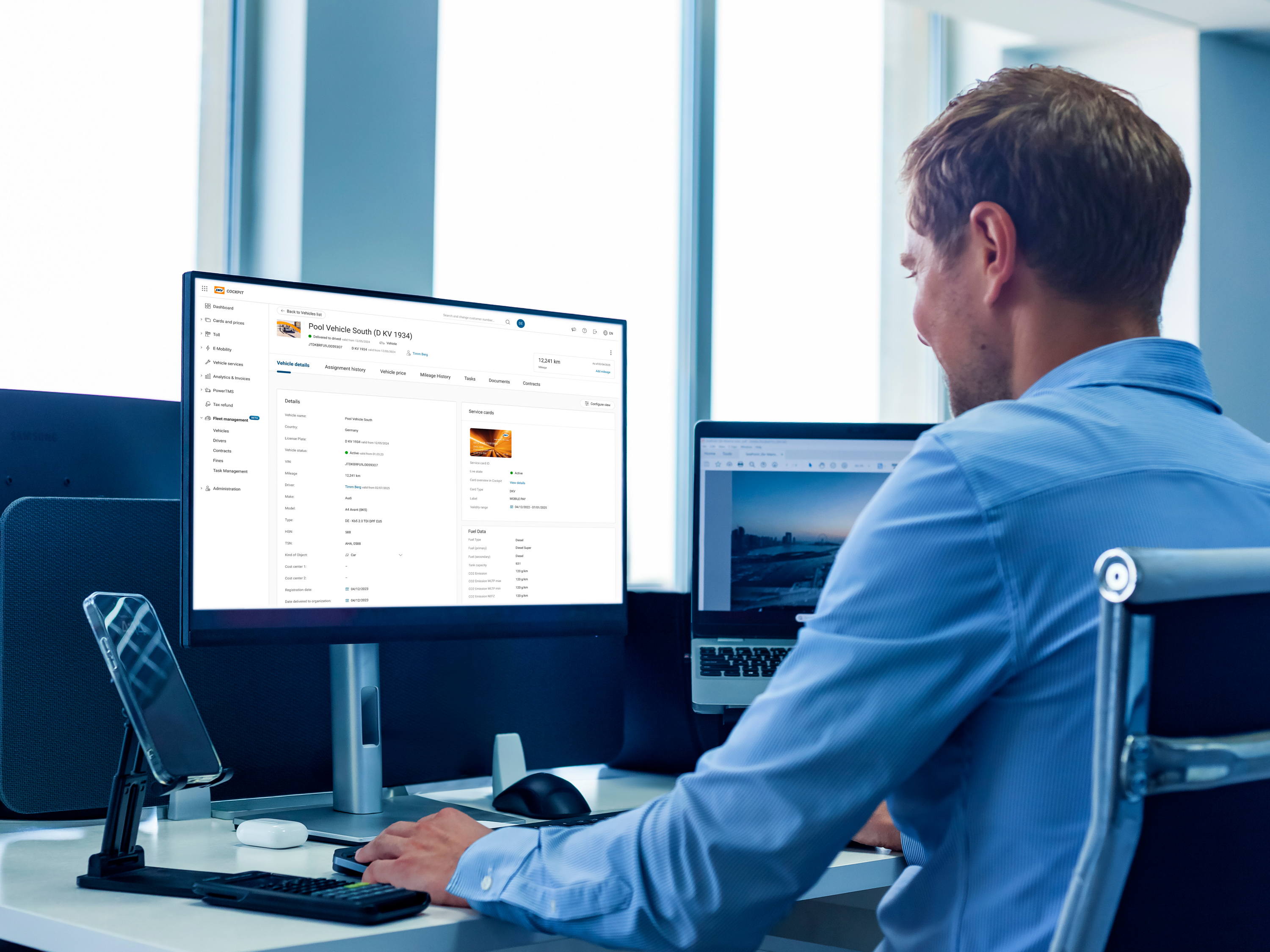 Efficiënt fleetbeheer nu eenvoudiger met nieuwe DKV Mobility Fleet Management Software 