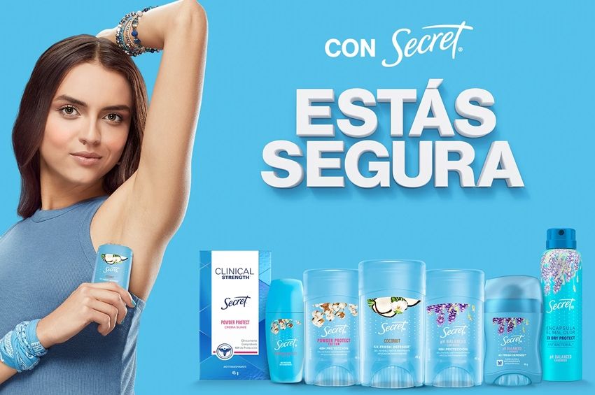 SECRET COCO: UN ANTITRANSPIRANTE IDEAL PARA QUE LAS MUJERES LEVANTEN LOS BRAZOS PROTEGIDAS Y FRESCAS TODO EL DÍA