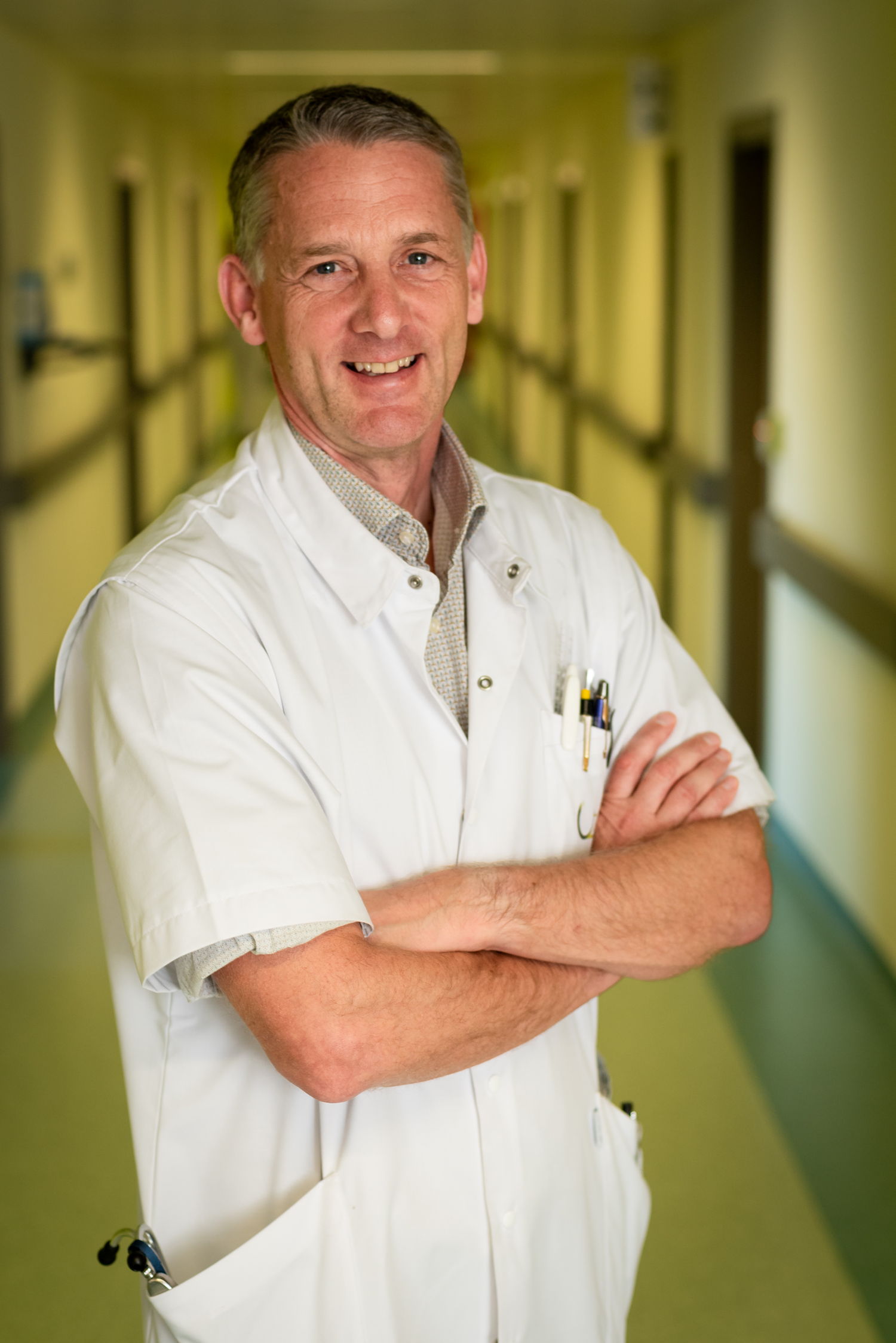 Prof. Bart Neyns, afdelingshoofd Medische Oncologie UZ Brussel - Foto: Thierry Geenen