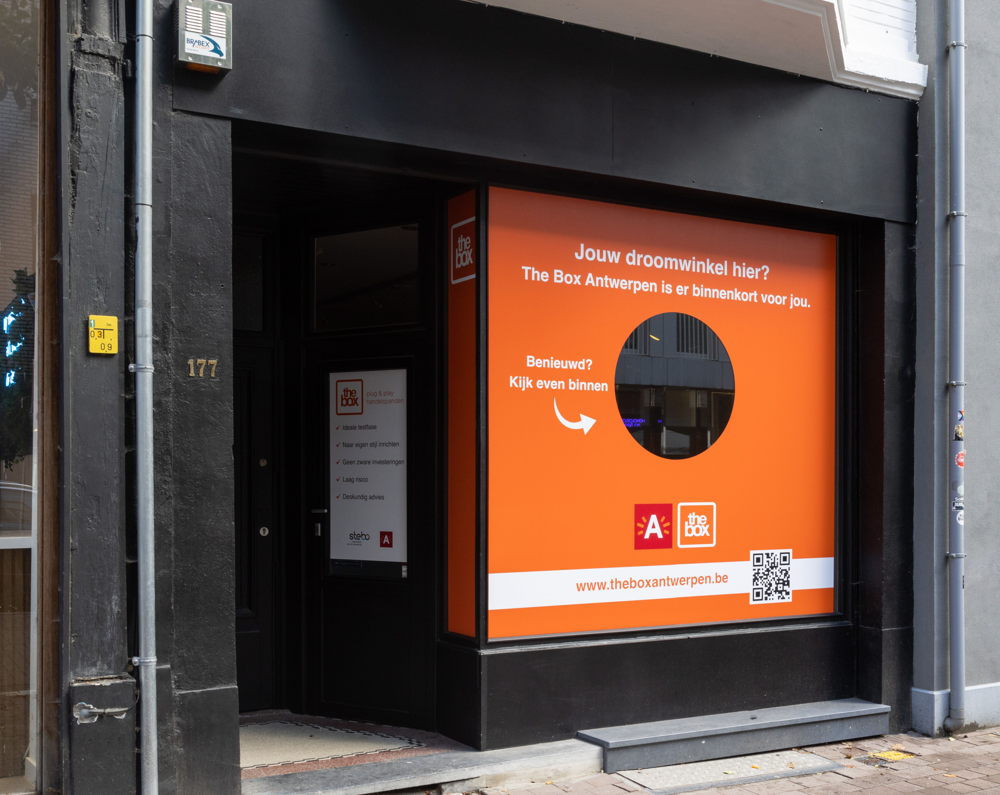 Pand The Box Antwerpen in de Kloosterstraat © kiggen/keen
