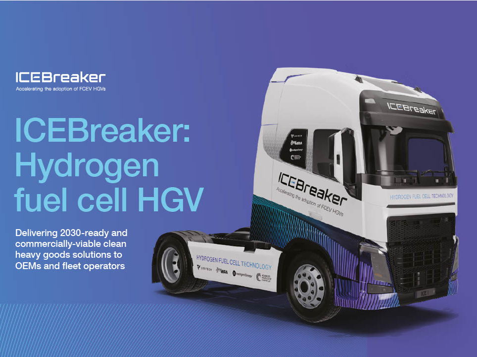 Hydrogen fuel cell HGV