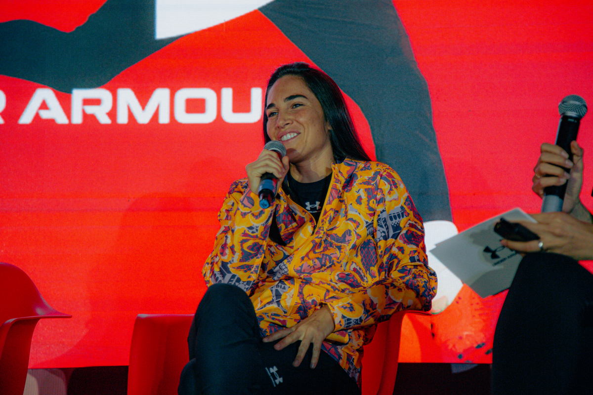 Foto cortesía de Under Armour: Agustina Barroso (Futbolista argentina)