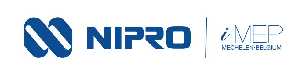 Nipro & iMEP logo Pantone 293c.png