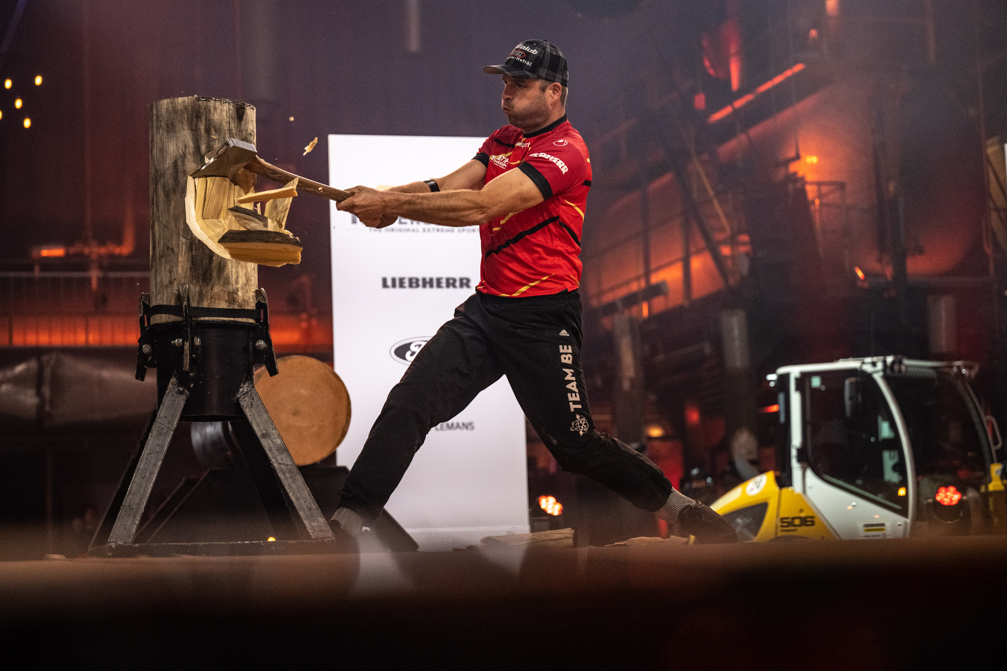 L’Américain Jason Lentz sacré meilleur bûcheron sportif du monde