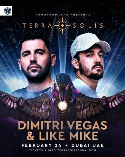 Terra Solis by Tomorrowland Presents Dimitri Vegas and Like Mike