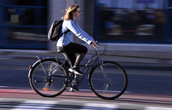 Over 30 per cent of Belgians cycle to work