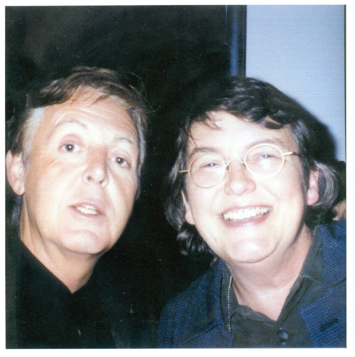Paul McCartney and Terri Hemmert (photo credit: Terri Hemmert)