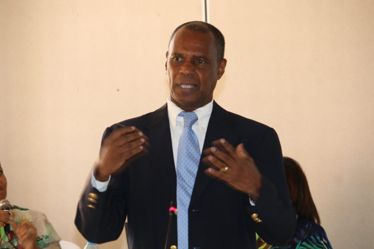 Mr. Francis Burnett, Head of PPS delivers remarks at the PPS Meeting.