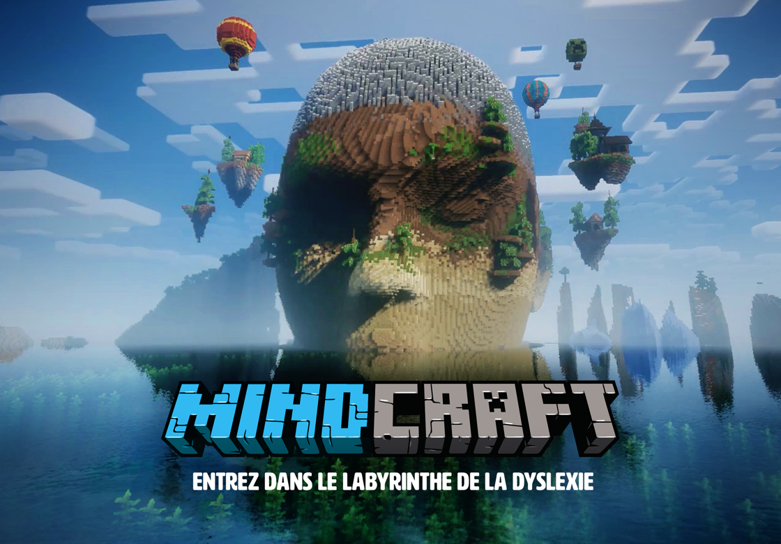 MINDCRAFT - La première map Minecraft qui permet de détecter les signes de dyslexie - Disponible dès aujourd'hui