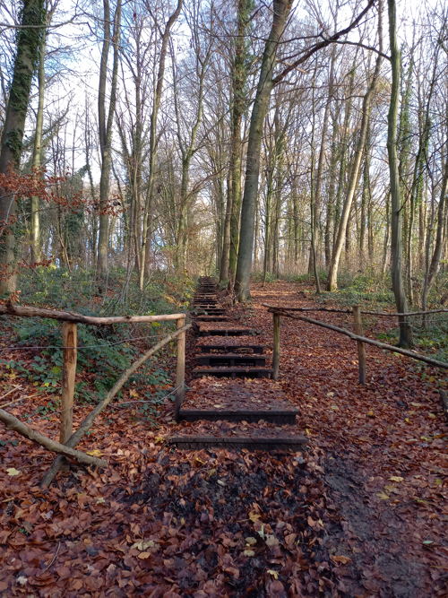 Burreken vlondertrap