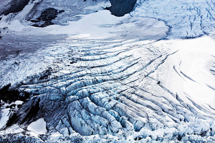 Inspiration - Névé Formation, Fox Glacier, New Zealand.
