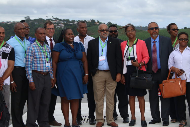 Delegates at the 4th Council of OECS Health Ministers meeting in Martinique.
