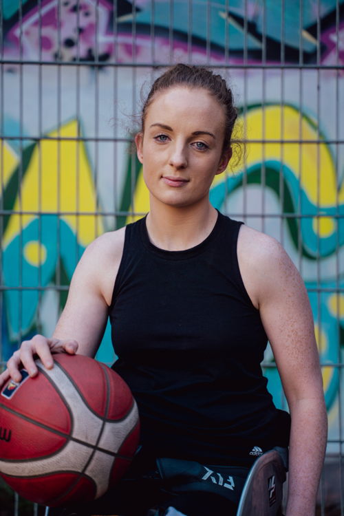 Wheelchair basketball star, Siobhan Fitzpatrick 