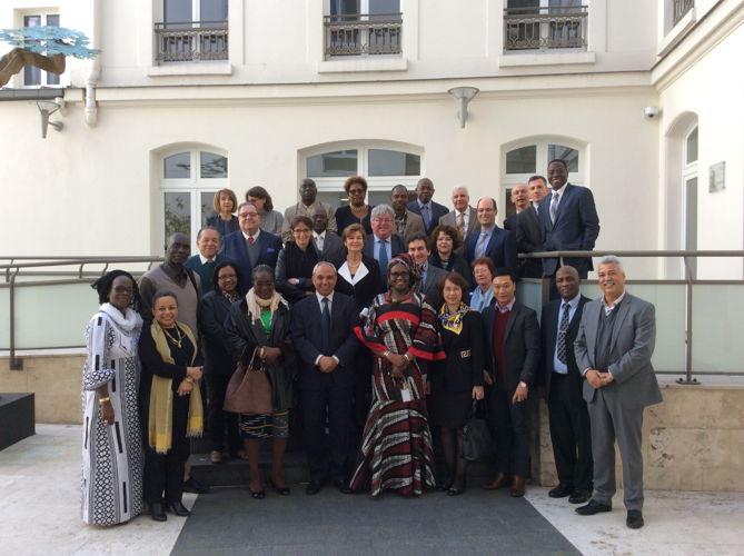 10de algemene vergadering van het RFN, Parijs, zetel van de Organisation internationale de la Francophonie, 27 april 2016