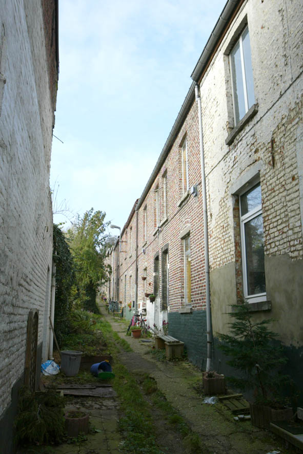 Leuven koopt 4 woningen in Bloemenberggang via recht van voorkoop