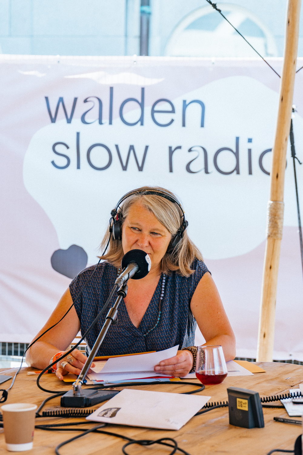 Klara-stem Katleen Van Bavel op Walden Festival 2022 ​– © VRT