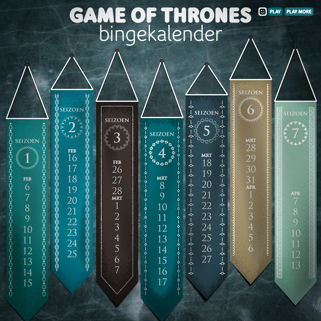 Nog 67 dagen: bereid jezelf voor op seizoen 8 van Game of Thrones