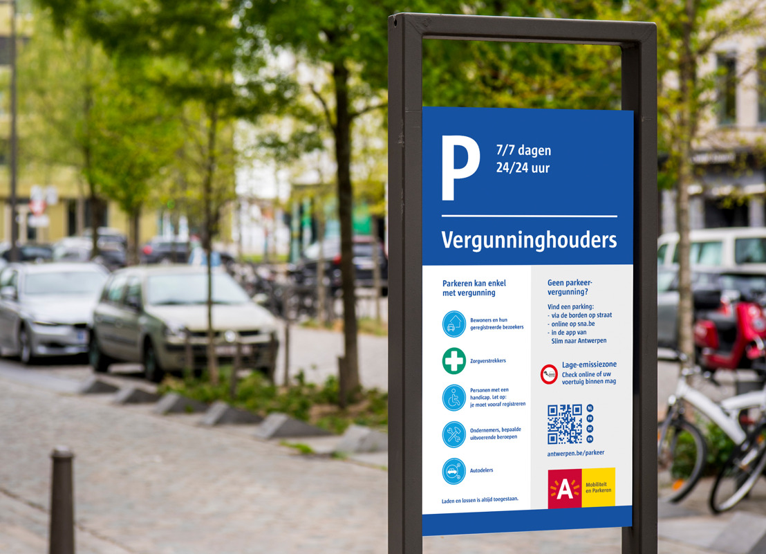Vanaf 1 augustus kunnen enkel bewoners en vergunninghouders op straat parkeren in historisch centrum Antwerpen