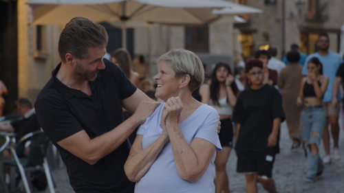 Kobe Ilsen en Margriet Hermans ©VRT