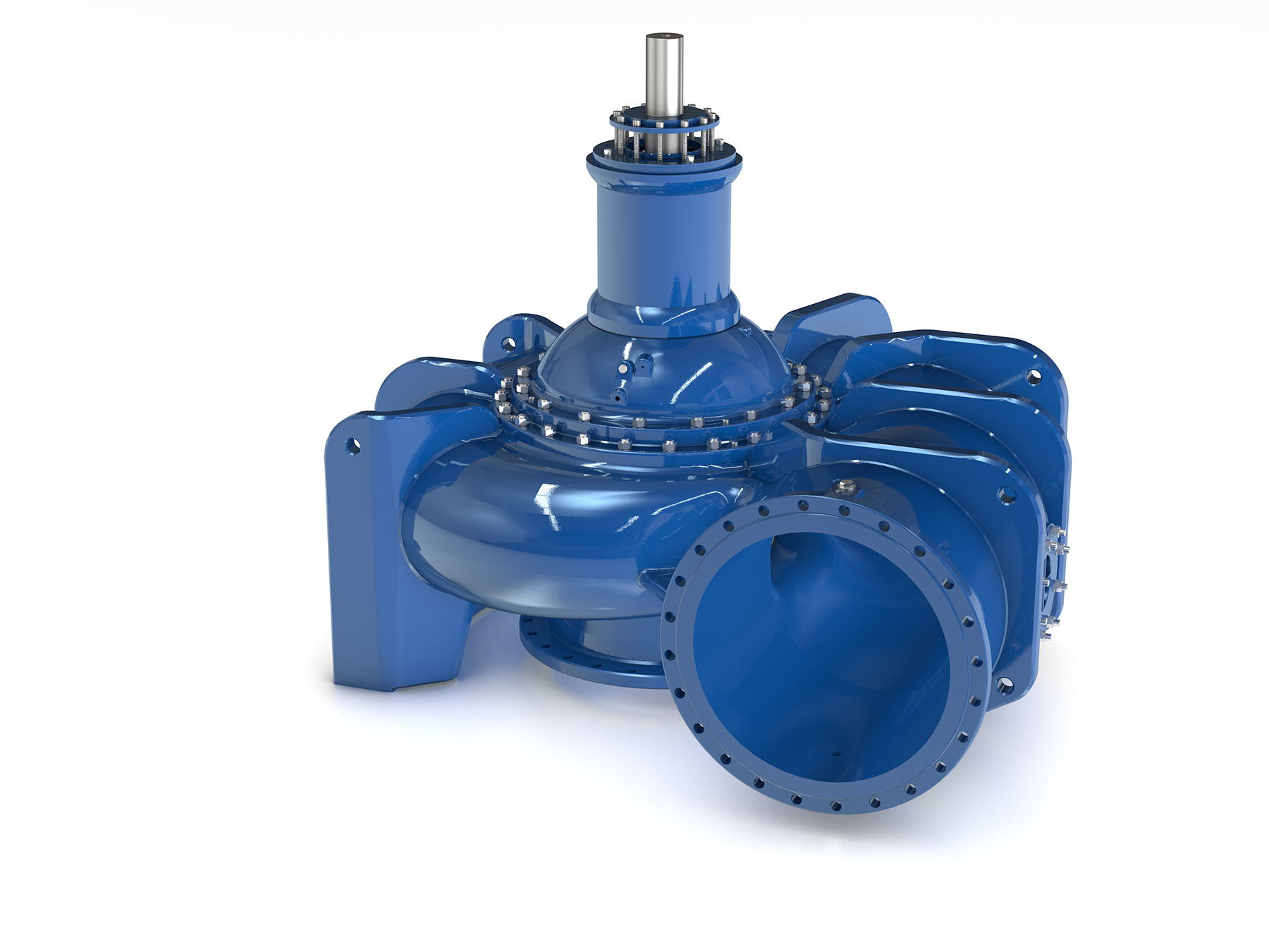 Nieuwe gigantische pompen voor het afvalwatertransport