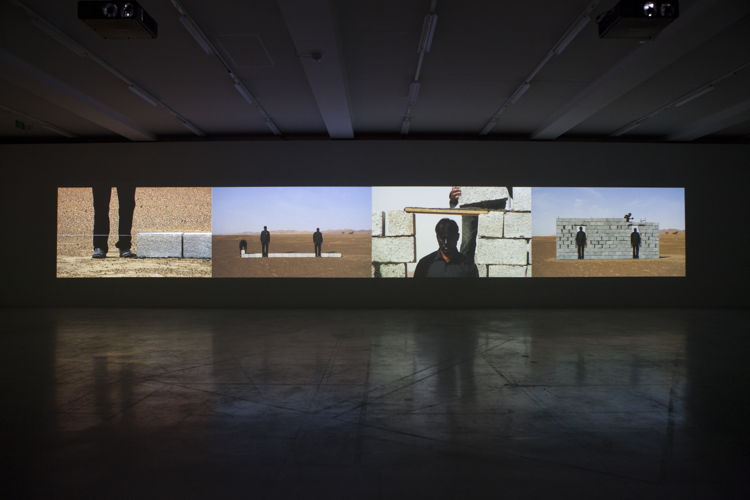 Kiluanji Kia Henda, Paradise Metalic, 2014, installation view, M Leuven (2020))