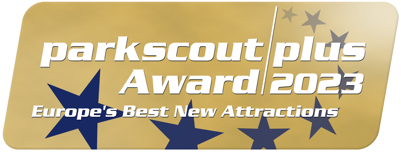Parkscout plus Award in the category Europe’s Best New Attractions in 2023