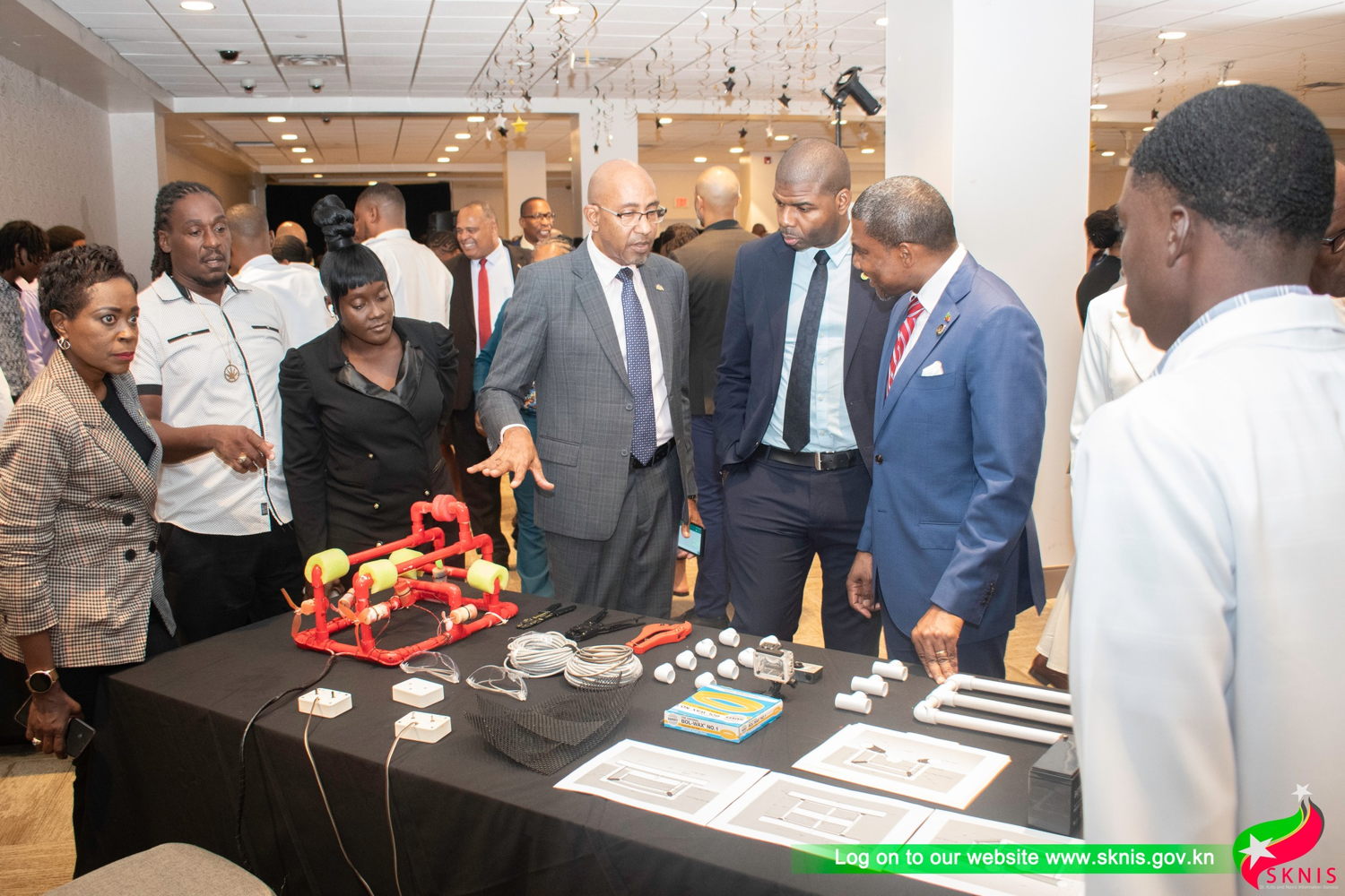 Launch of the OECS Robotics Association Photo Courtesy SKNIS 