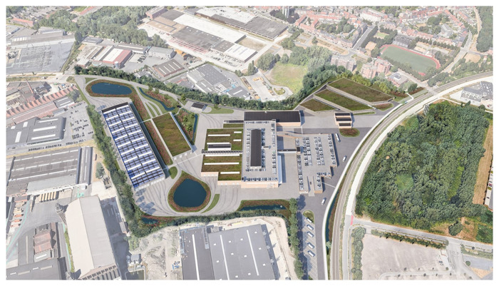 Preview: Aangepaste plannen voor de stelplaats in Wissenhage (Wondelgem)