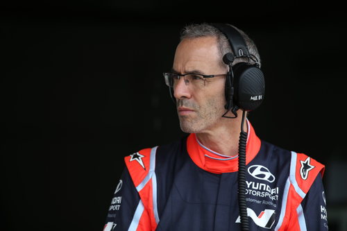 Alain Menu with Hyundai i30 N TCR