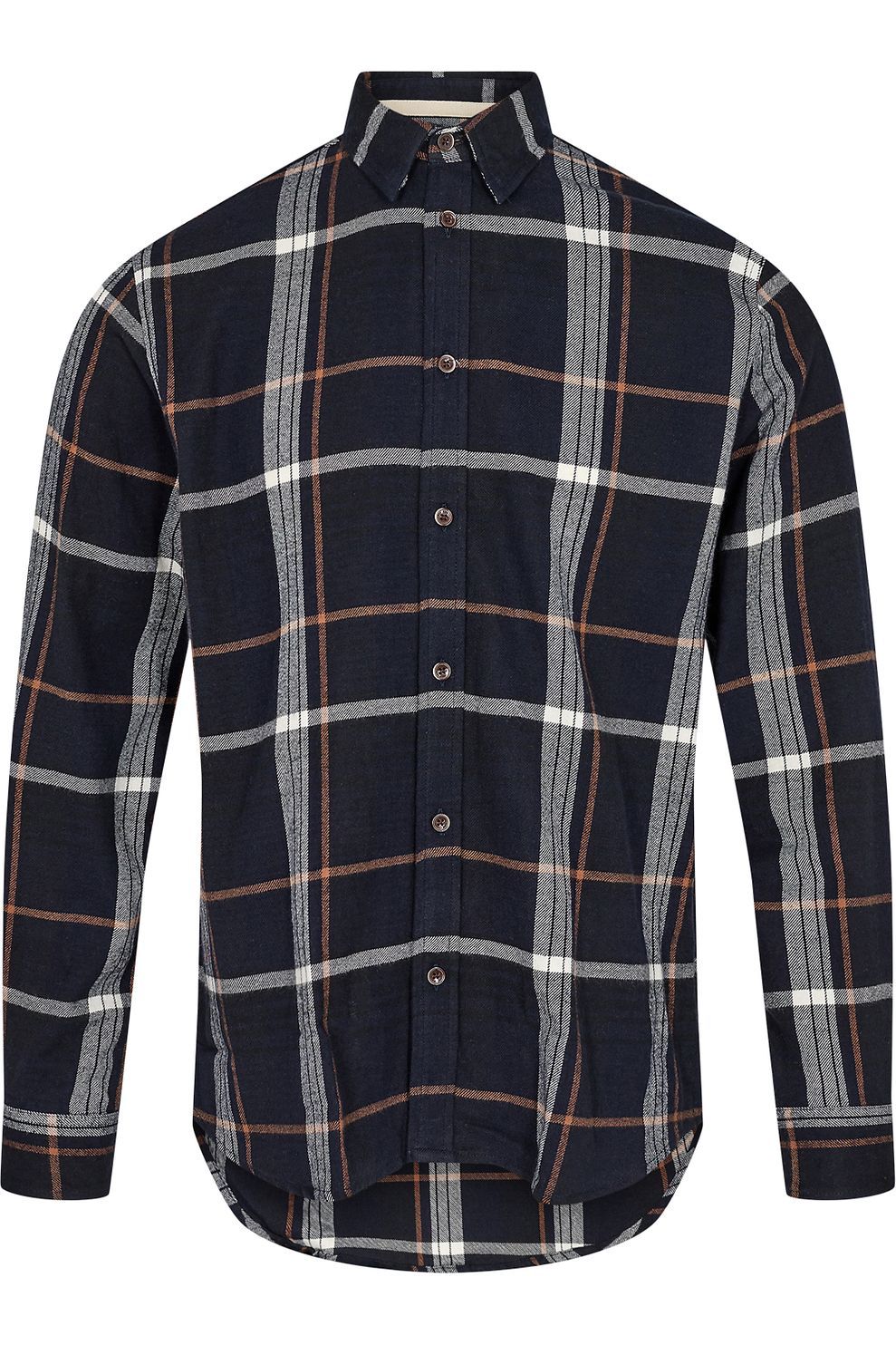 Juttu_FW23_Anerkjendt_Shirt ANER Akleif Flannel Check Shirt dark blue_JUTTU_€69,99 Juttu_FW23_Anerkjendt_Shirt ANER Akleif Flannel Check Shirt dark blue_JUTTU_€69,99