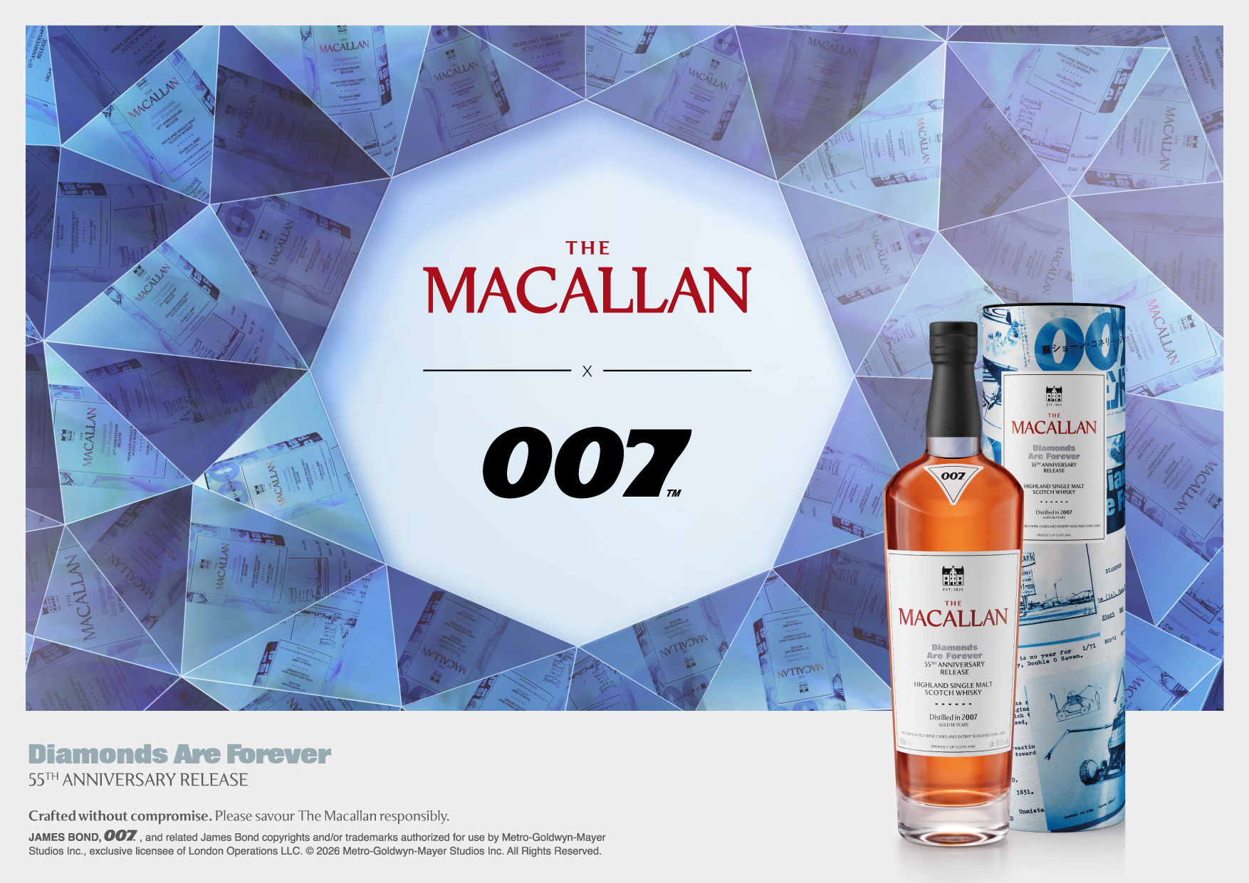 THE MACALLAN PRESENTA THE DIAMONDS ARE FOREVER 