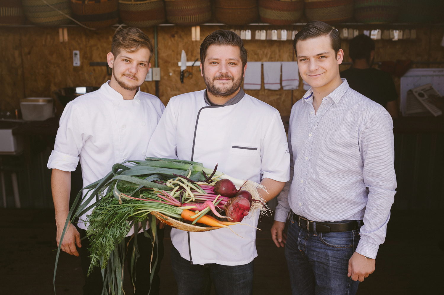Daniel, Rodrigo y Patricio Rivera-Rio