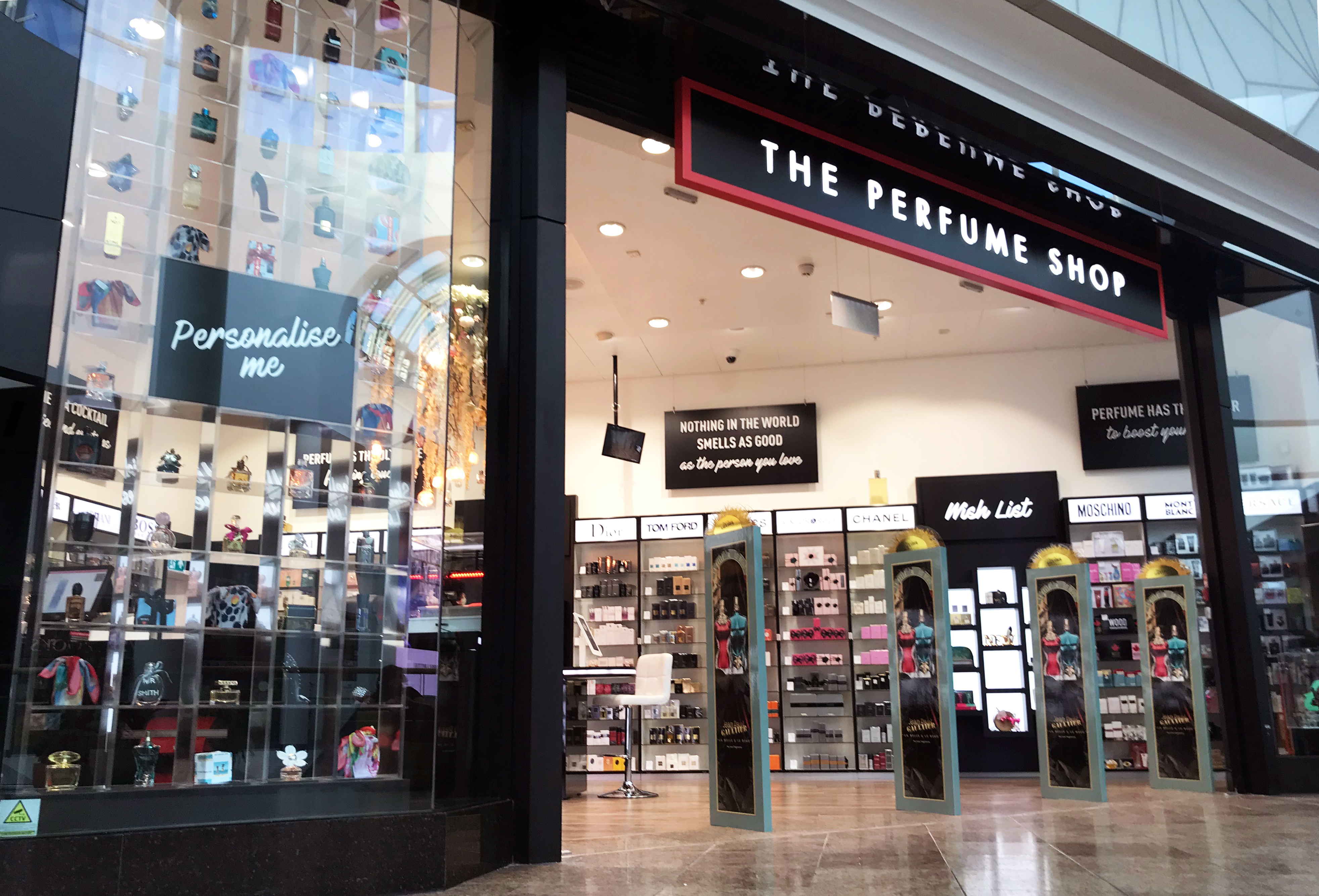 The Perfume Shop reopens in Peterborough shopping centre after revamp -  Cambridgeshire Live