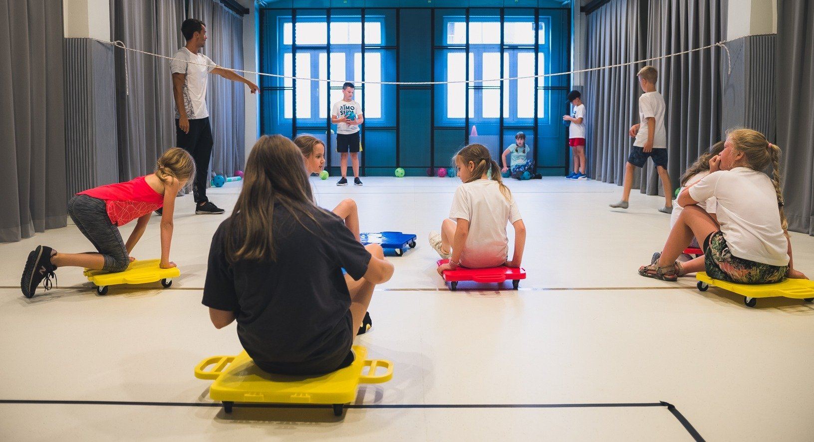 During the holidays children gain weight faster and grow slower